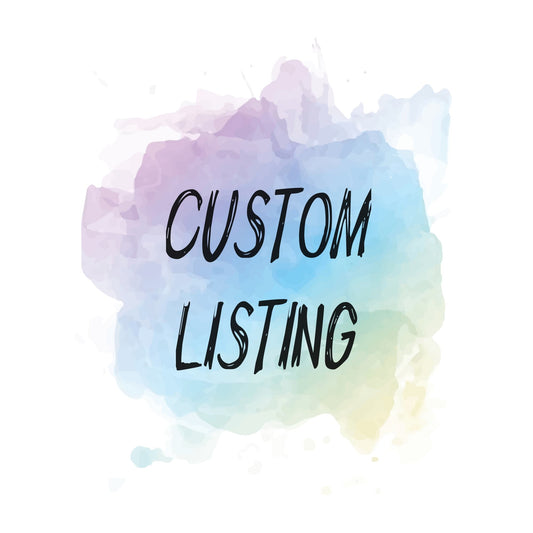 Custom Listing - Amanda B