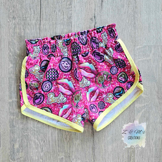 Lips Retro Shorts