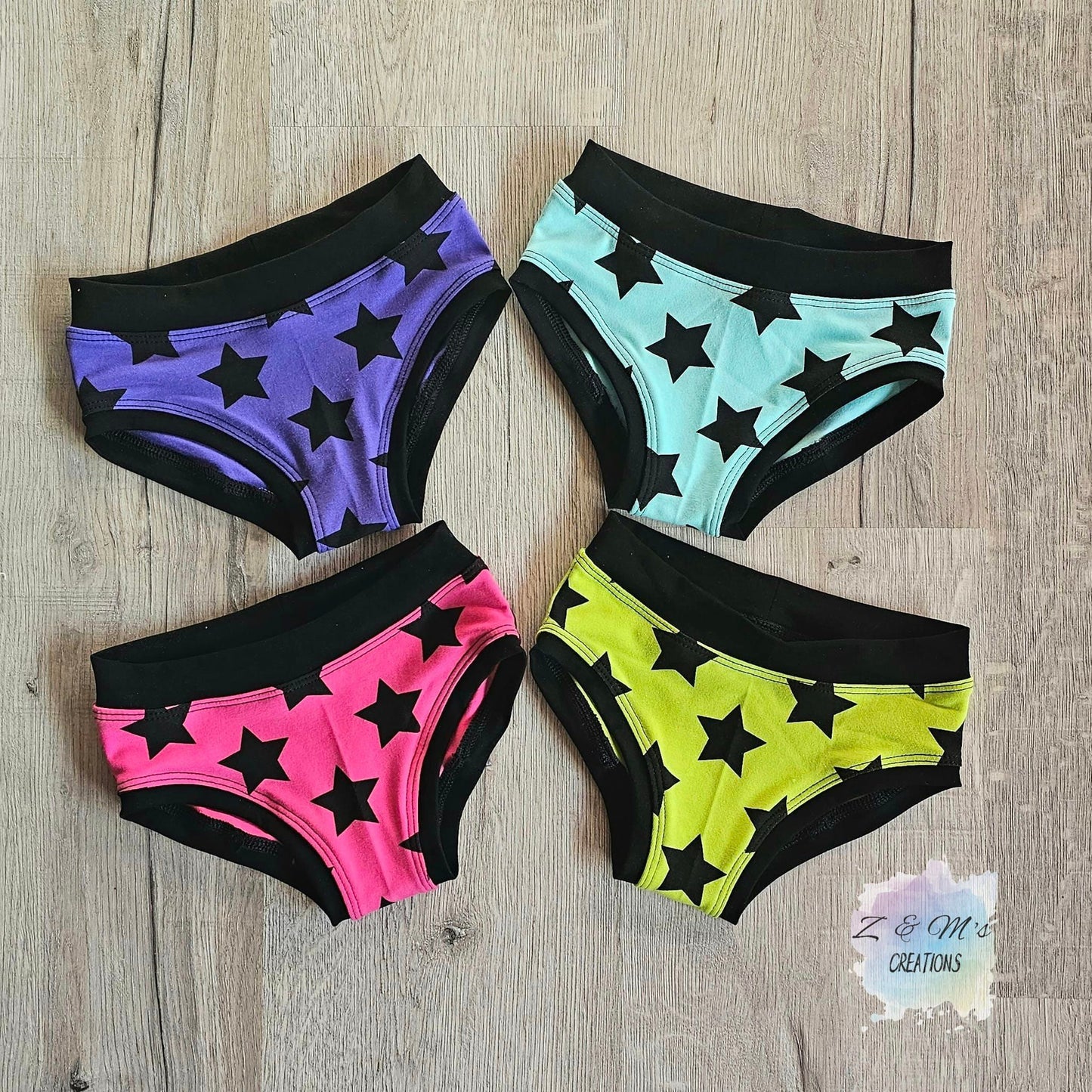 PACK 4 -Stars Undies