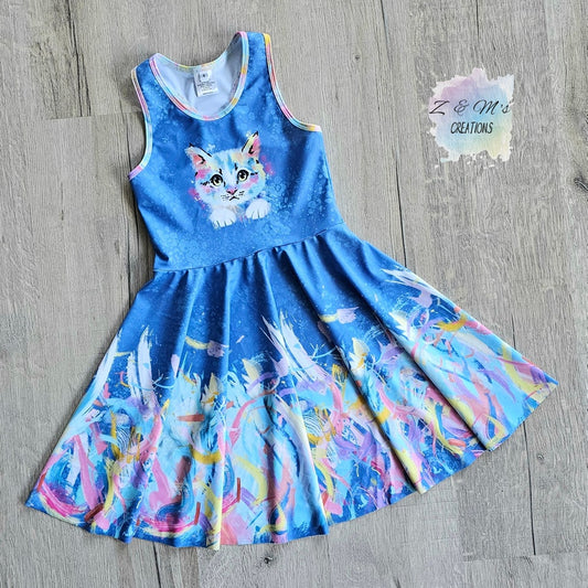 Kitten Panel Dress