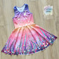 Dawn Floral Panel Dress