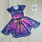 Sunset Butterfly Panel Dress