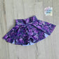 Purple Butterfly Skort