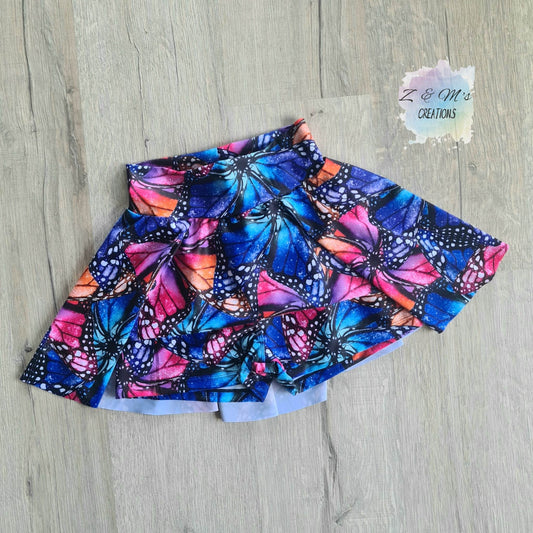 Rainbow Aurora Skort